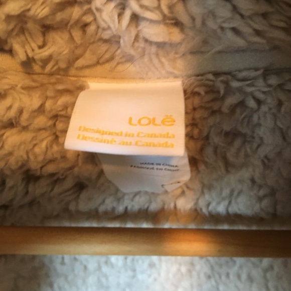 Lole Yana Full Zip Sherpa sweatshirt Jacket - Picture 3 of 3